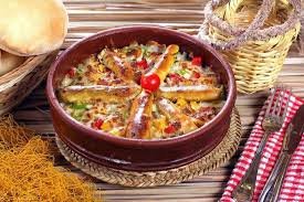 طاجن بيض سبيط