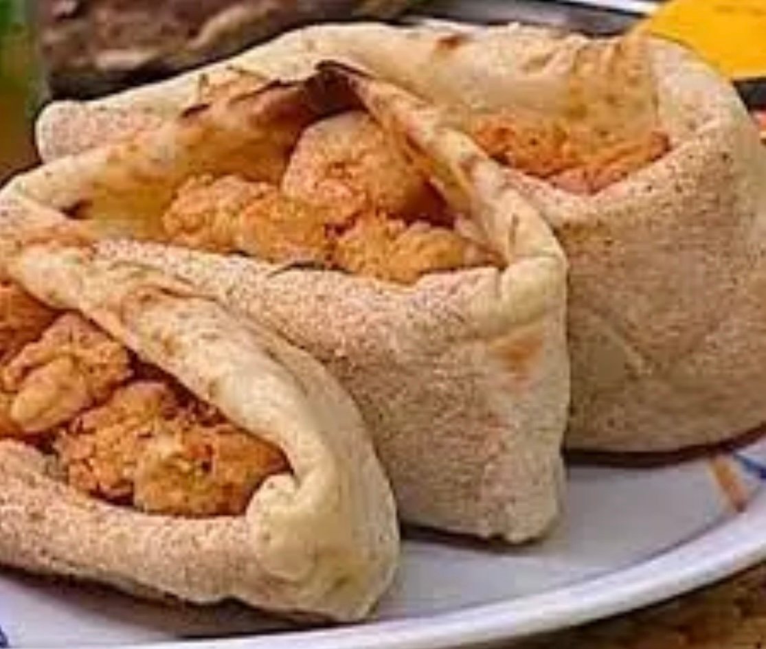 سندوتش جمبري وسط